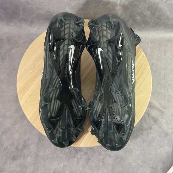 Nike Alpha Menace Elite 3 Flyknit Black Football Cleats Shoes Mens 13 CT6648-010 main image 4